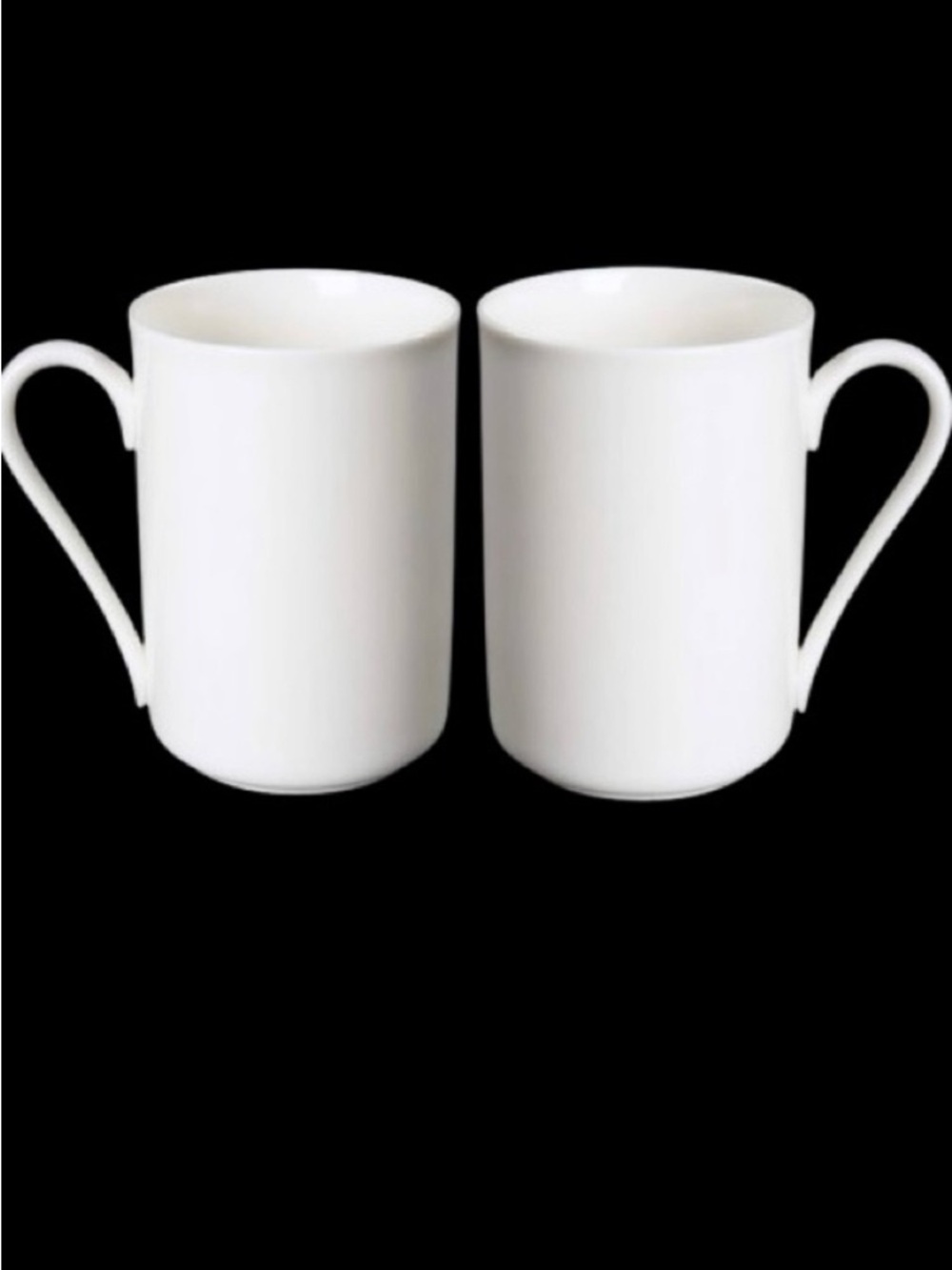 ( 2 ) Christopher Stuart Optima Cosmopolitan White Cappuccino Cup Discontinued